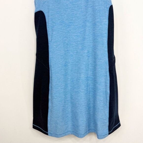 Title Nine Double Down Navy Light Blue Athletic Golf Tennis Sporty Tank Dress - Picture 11 of 16